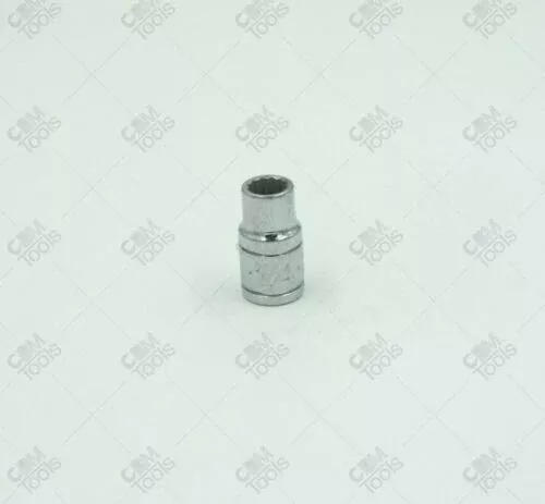 SK Hand Tools 43908 1/4" Dr. 1/4" 12pt Standard Fractional Chrome Socket