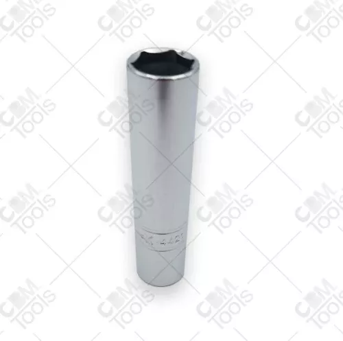 SK Hand Tools 4421 5/8" 3/8" Dr. 6pt Long Chrome Spark Plug Socket