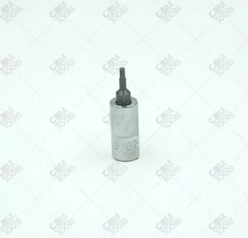 SK Hand Tools 44306 1/4" Dr. 3/32" Fractional Hex Bit Socket