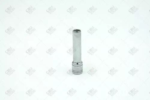 SK Hand Tools 44704 1/4" Dr. 6mm 12pt Deep Metric Chrome Socket