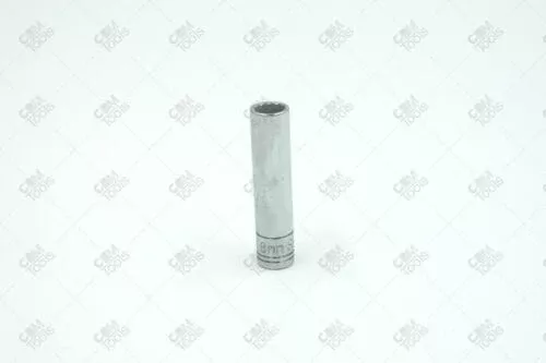 SK Hand Tools 44707 1/4" Dr. 8mm 12pt Deep Metric Chrome Socket
