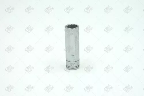 SK Hand Tools 44710 1/4" Dr. 11mm 12pt Deep Metric Chrome Socket