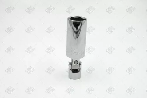 SK Hand Tools 4490 3/8" Dr. 13/16" Fractional Swivel Spark Plug Chrome Socket