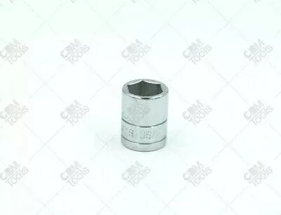 SK Hand Tools 45118 3/8" Dr. 9/16" 6pt Standard Fractional Chrome Socket