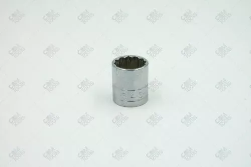 SK Hand Tools 45124 3/8" Dr. 3/4" 12pt Standard Fractional Chrome Socket