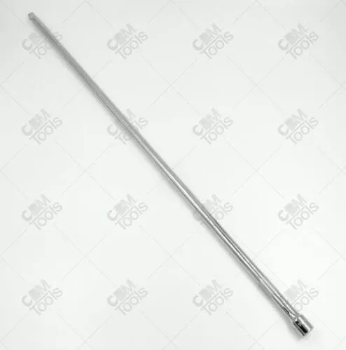 SK Hand Tools 45147 3/8" Dr. 24" Long Chrome Socket Wobble Extension
