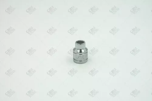 SK Hand Tools 45210 3/8" Dr. 5/16" 12pt Standard Fractional Chrome Socket