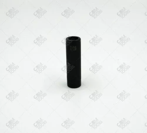 SK Hand Tools 45364 3/8" Dr. 7/16" 6pt Deep Fractional Impact Socket