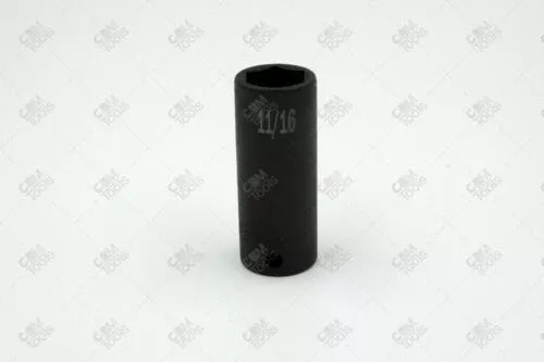 SK Hand Tools 45372 3/8" Dr. 11/16" 6pt Deep Fractional Impact Socket