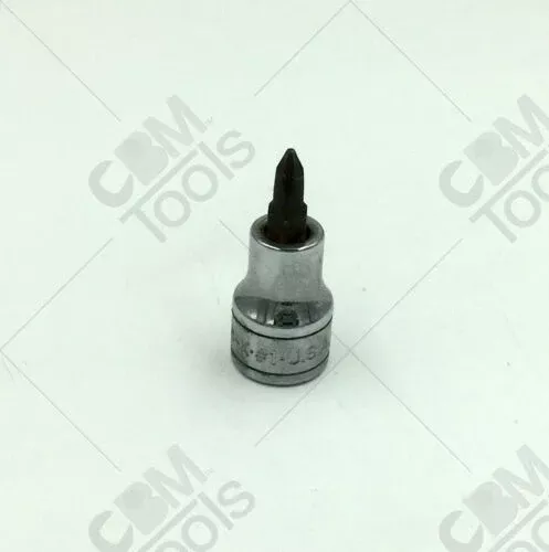 SK Hand Tools 45481 3/8"Dr No.1 Phillips Bit Socket