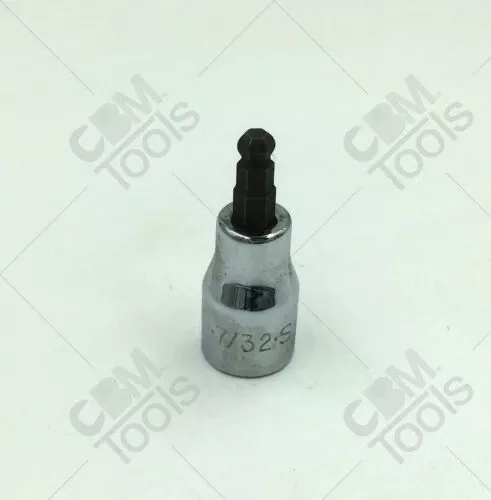 SK Hand Tools 45507 3/8"Dr 7/32" Hex Ball Bit Socket