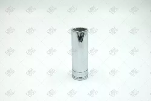 SK Hand Tools 48019 1/2" Dr. 19mm 12pt Deep Metric Chrome Socket