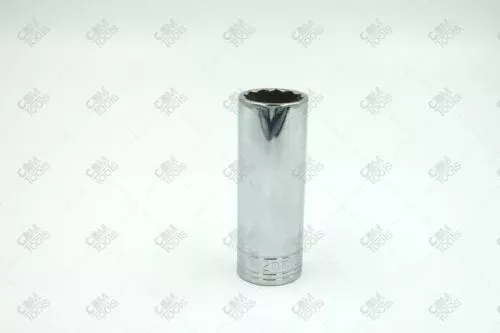 SK Hand Tools 48022 1/2" Dr. 22mm 12pt Deep Metric Chrome Socket