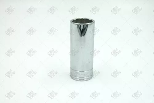 SK Hand Tools 48025 1/2" Dr. 25mm 12pt Deep Metric Chrome Socket