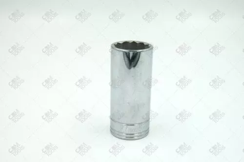 SK Hand Tools 48027 1/2" Dr. 27mm 12pt Deep Metric Chrome Socket
