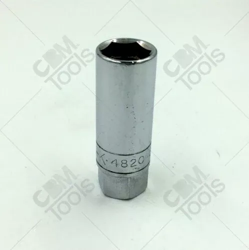 SK Hand Tools 4820 1/2"Dr 5/8" Spark Plug Chrome Socket