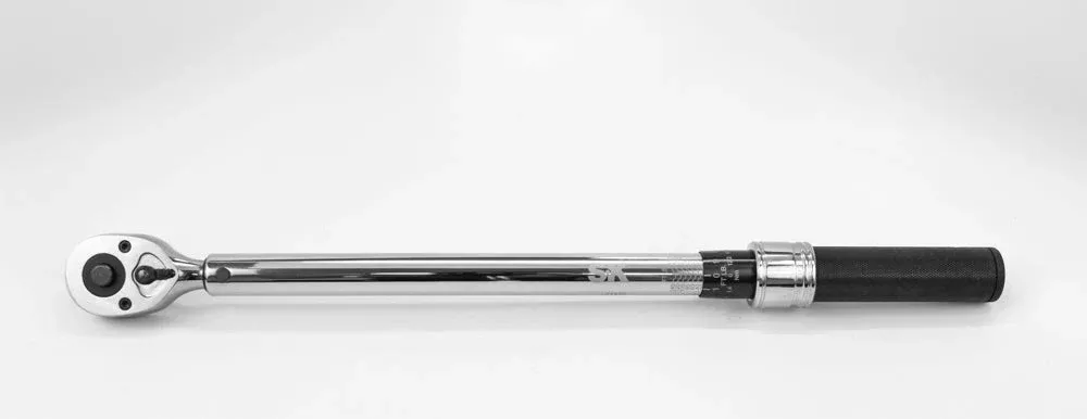 SK Hand Tools 77150 1/2" Drive 20-150 ft-lbs Micrometer Torque Wr USA MADE