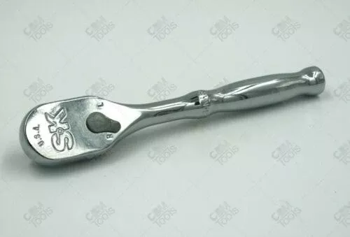 SK Hand Tools 80180 1/4" Dr. Low Profile 90 Tooth Ratchet USA MADE