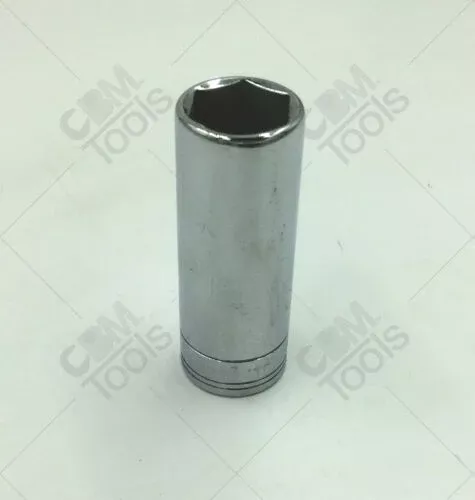 SK Hand Tools 8417 17mm 3/8" Drive 6pt Deep Chrome Socket