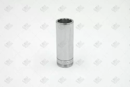SK Hand Tools 8437 3/8" Dr. 17mm 12pt Deep Metric Chrome Socket