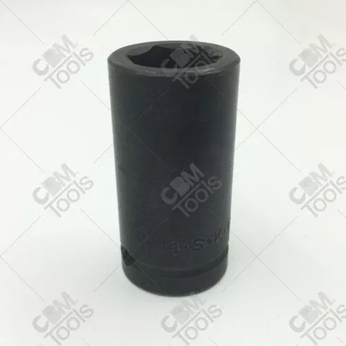 SK Hand Tools 87832 1" 3/4" Drive 6 Point Fractional Deep Impact Socket