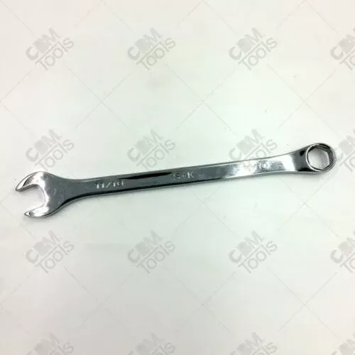 SK Hand Tools 88622 11/16" 6 Point Long Combination Wrench