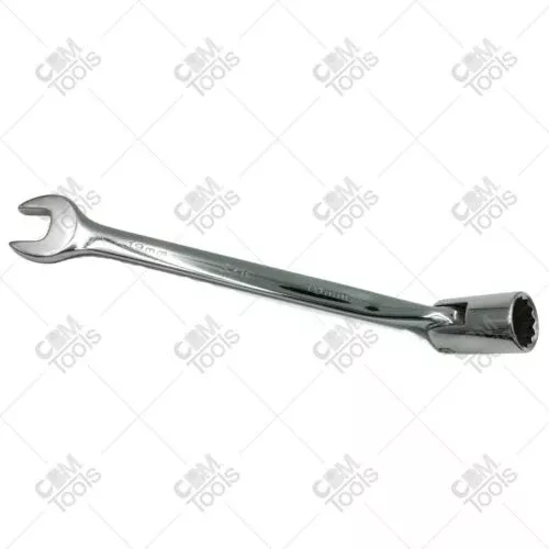 SK Hand Tools 88919 19mm 12pt Metric Flex Chrome Combination Wrench