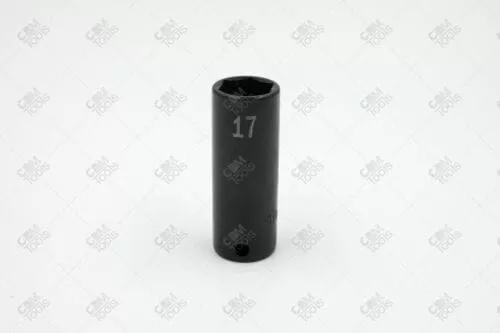 SK Hand Tools 8937 3/8" Dr. 17mm 6pt Deep Metric Impact Socket