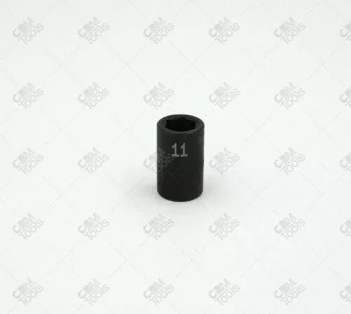 SK Hand Tools 8961 3/8" Dr. 11mm 6pt Standard Metric Impact Socket