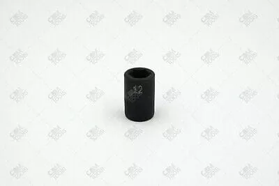 SK Hand Tools 8962 3/8" Dr. 12mm 6pt Standard Metric Impact Socket