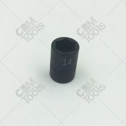 SK Hand Tools 8964 3/8" Dr. 14mm 6pt Standard Metric Impact Socket