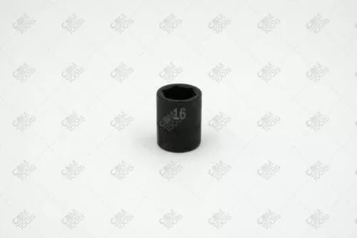 SK Hand Tools 8966 3/8" Dr. 16mm 6pt Standard Metric Impact Socket