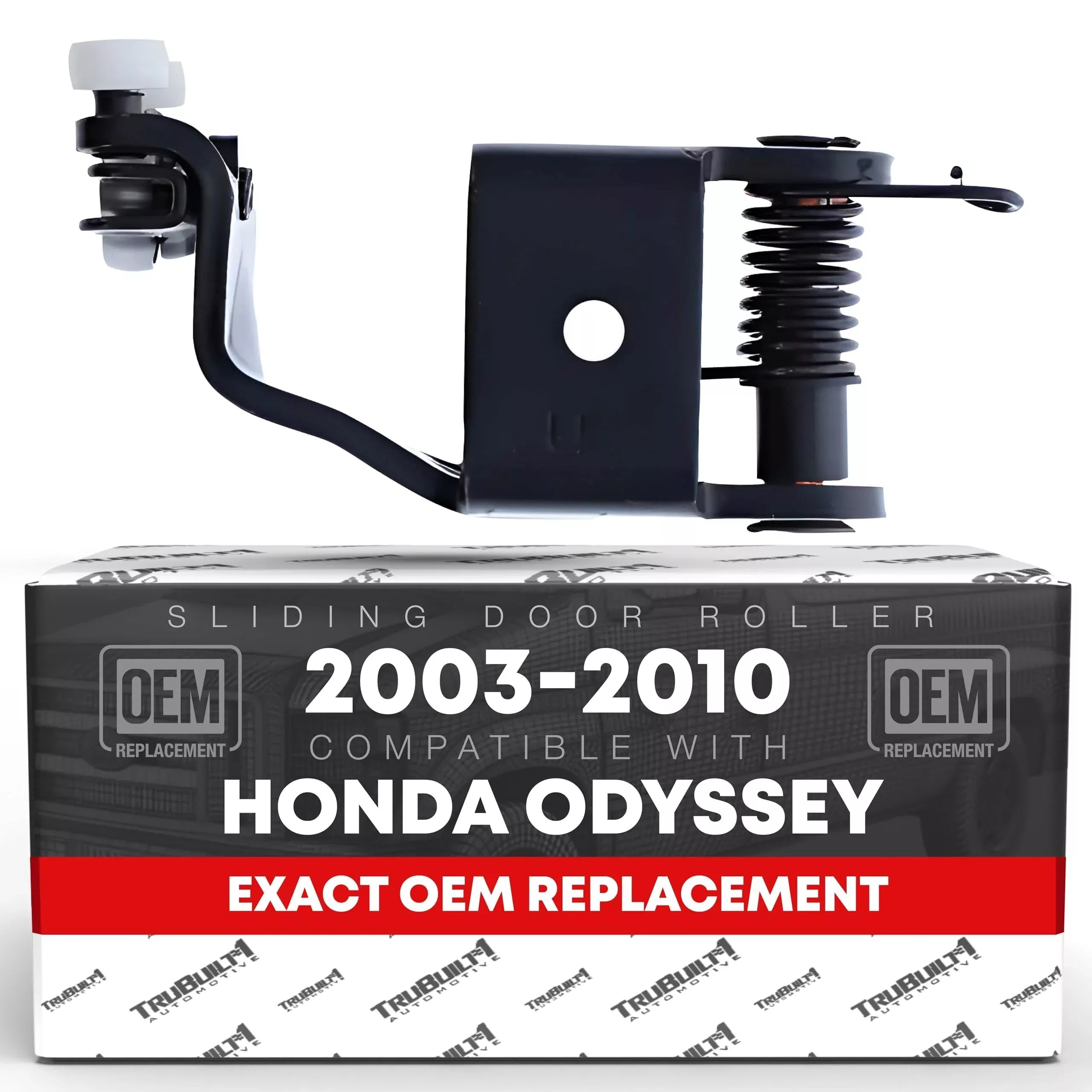 Sliding Door Roller Assembly Set, Upgraded Metal, Driver and Passenger Side - Compatible with 2005-2010 Honda Odyssey - Metal - OEM 72521-SHJ-A21, 72561-SHJ-A21 - Sliding Door Driver + Passenger Set