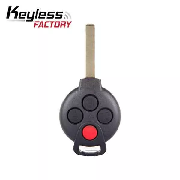 Smart Fortwo 2008-2015 / 4-Button Remote Head / KR55WK45144 / (AFTERMARKET)