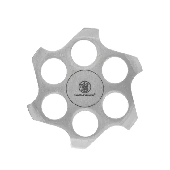 Smith & Wesson Knives 1193147 M&P Bullseye Throwing Circles Stainless Steel Includes Carry Case 4 Pack