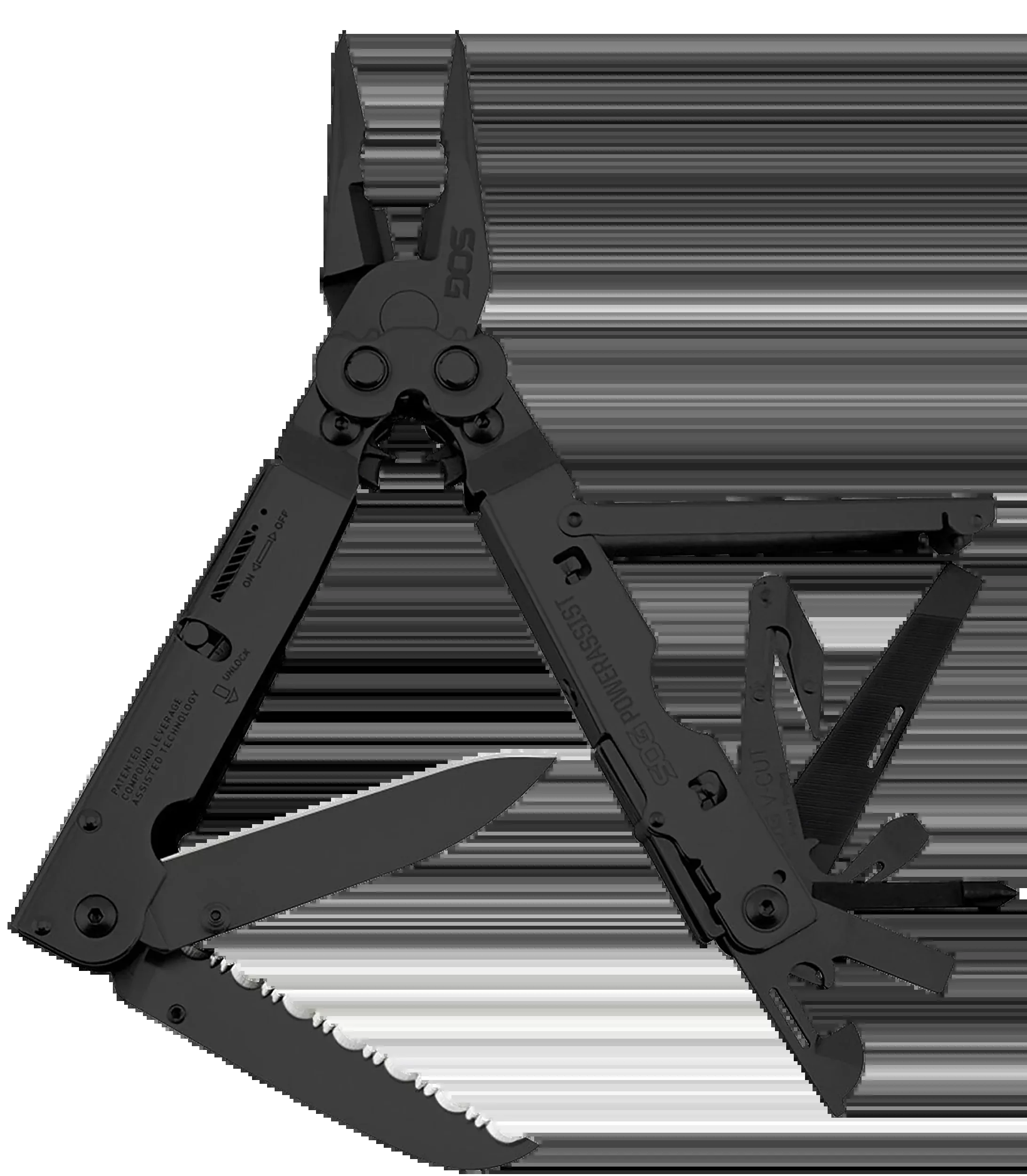 SOG PowerAssist Multi-Tool 16 Tools Stainless Steel