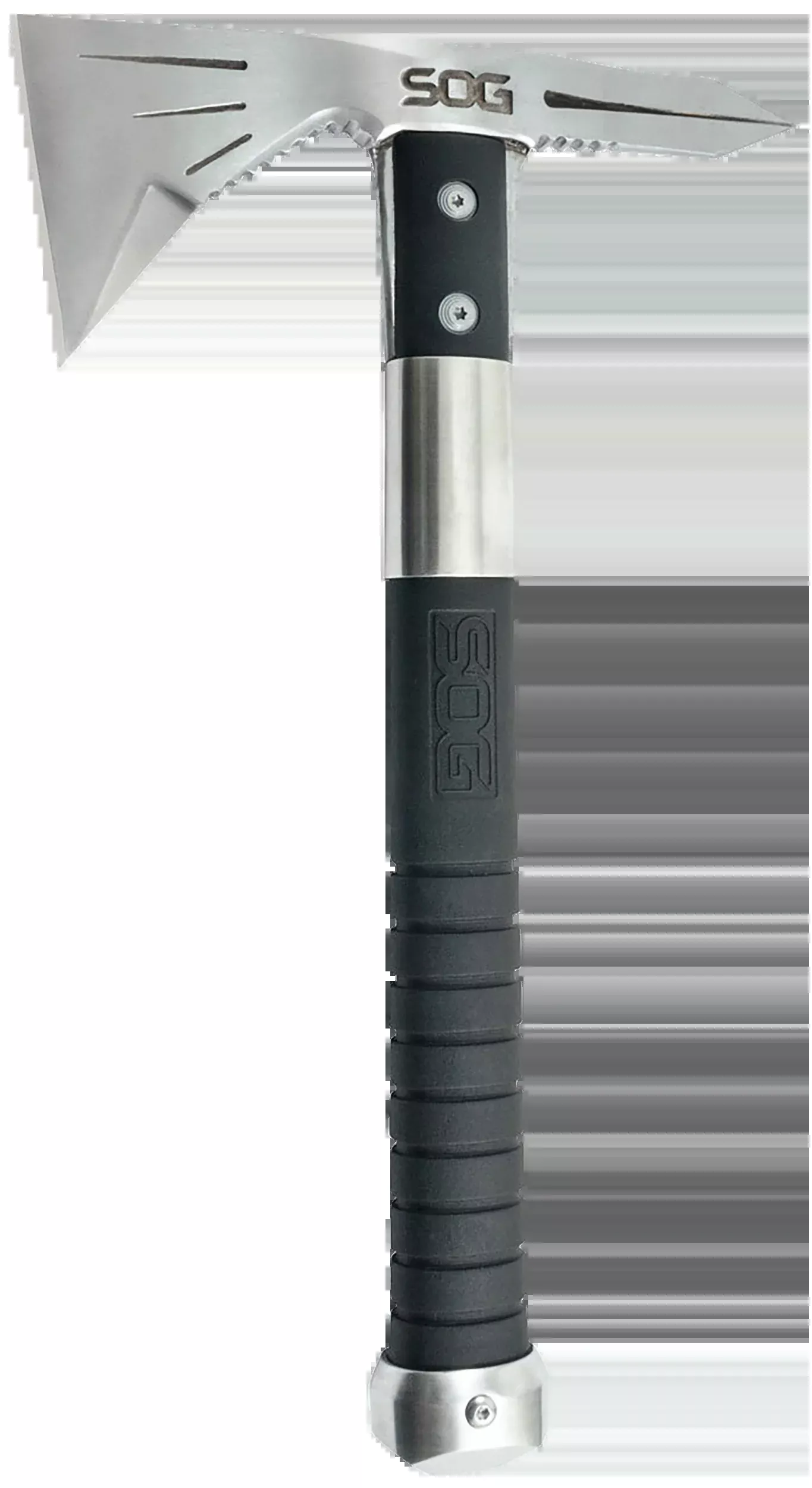 SOG Voodoo Hawk Mini Tactical Tomahawk 2.75" 3Cr13MoV Stainless Steel Blade Nylon Handle Black