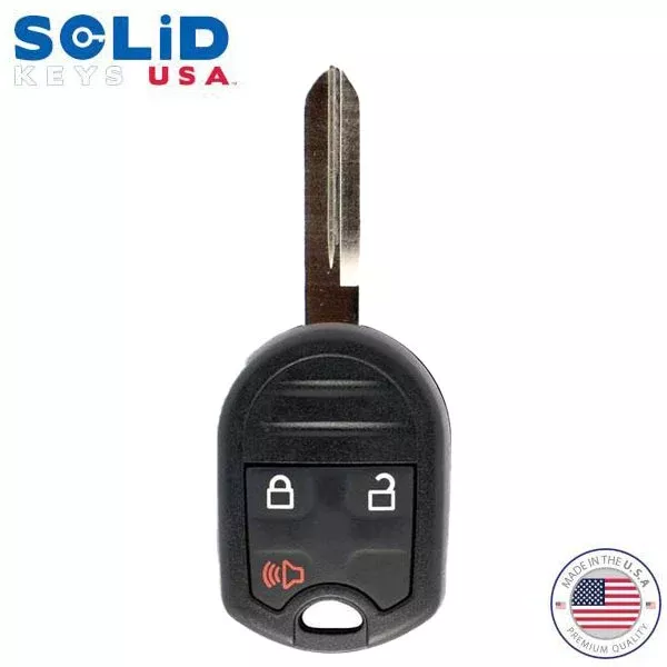 Solid Keys USA - 2002-2018 Ford Lincoln Mazda / OEM Replacement/ 3-Button Remote Key