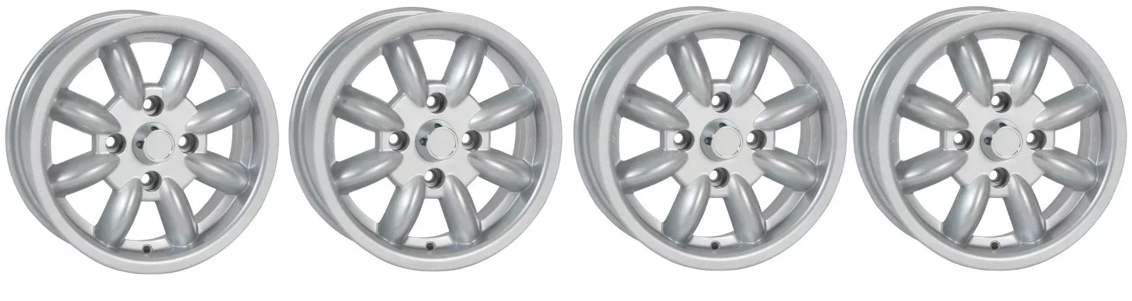 spitfire-GAC8223X 13'' X 5''� Wheel Set of 4 (Mini Lite replica SILVER-