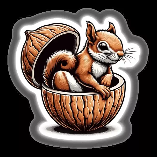 Squirrel In A Nutshell