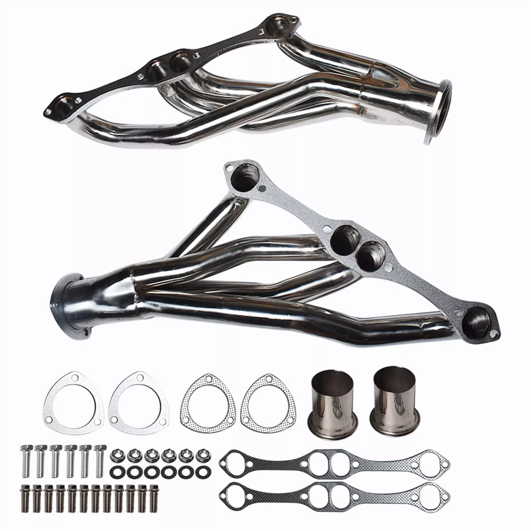 Stainless Racing Manifold Header For Chevy/Pontiac/Buick 265-400 Small Block