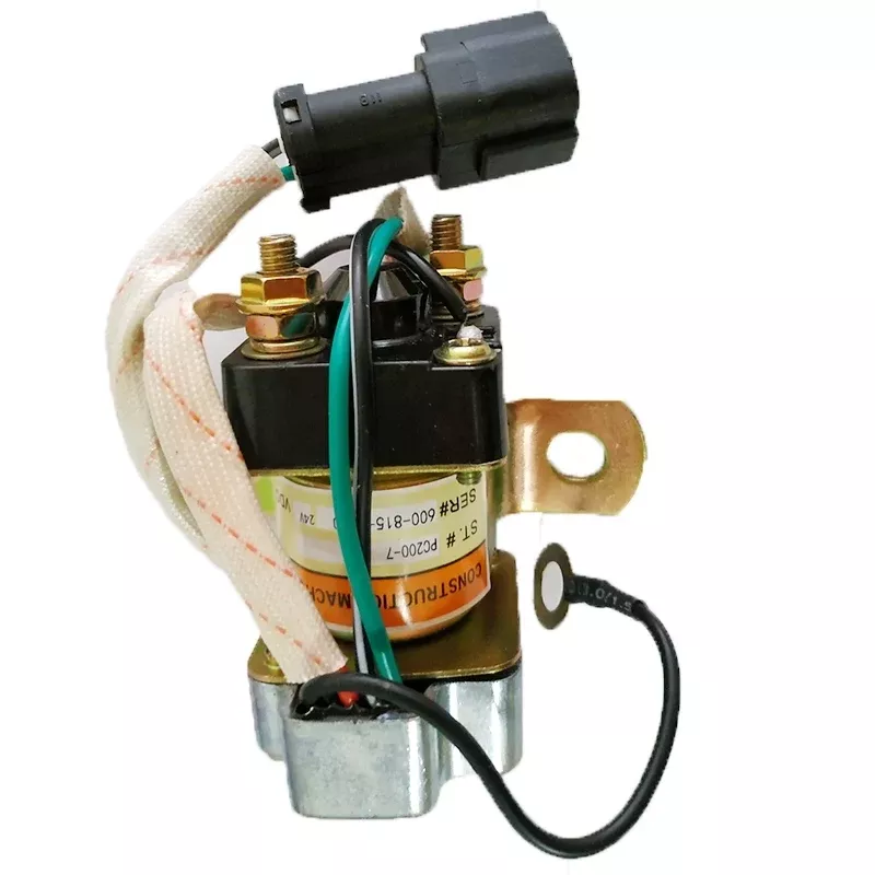 Starter Relay 600-815-8940 600-815-8941 for Komatsu Excavator PC120-6 PC130-6 PC200-6 PC200LC-7 PC220-6