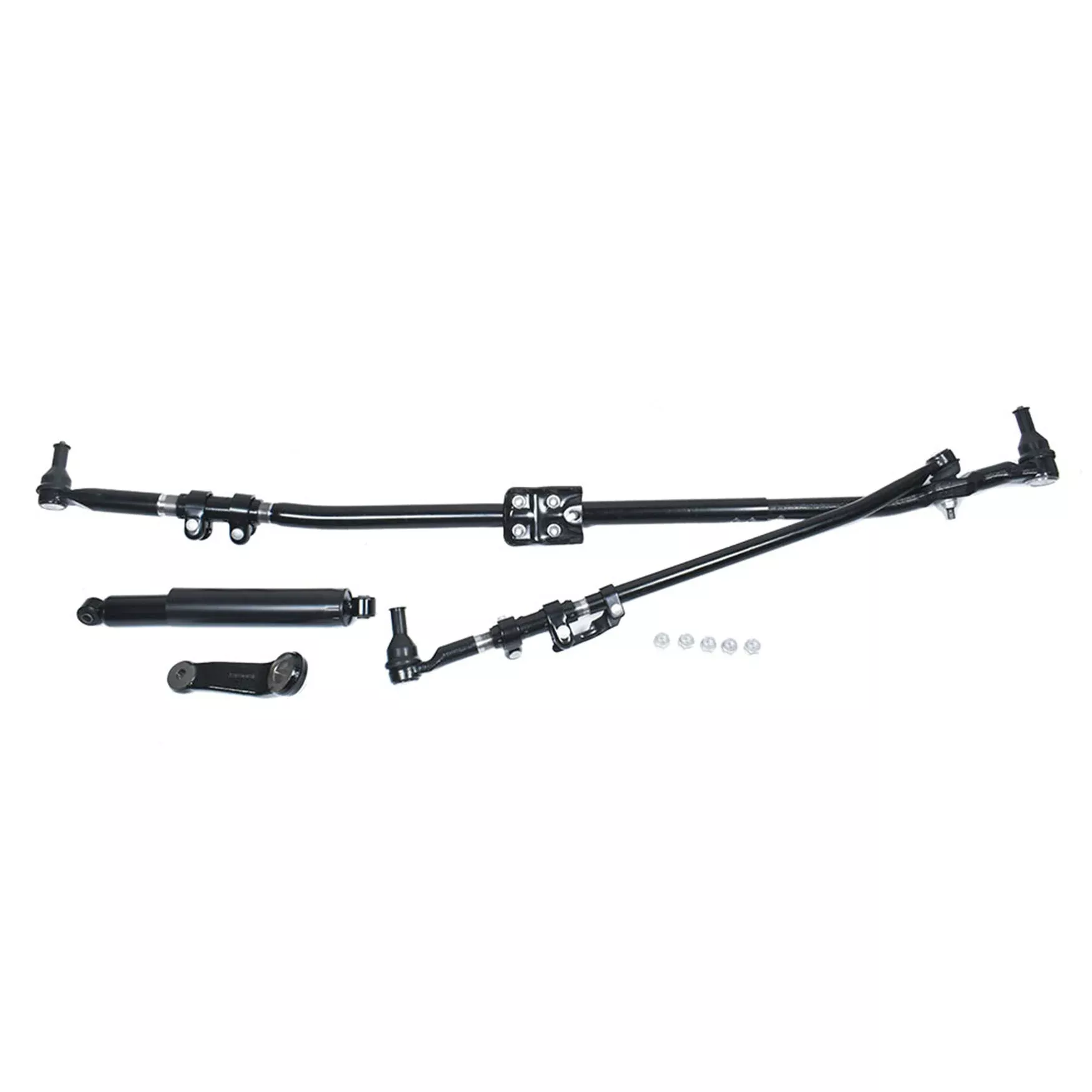 Steering Linkage Drag Link Tie Rod Upgrad Kit For 03-11 Dodge Ram 1500 2500 3500