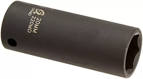Sunex 220MD 1/2" Drive 6 Point 20mm Deep Impact Socket