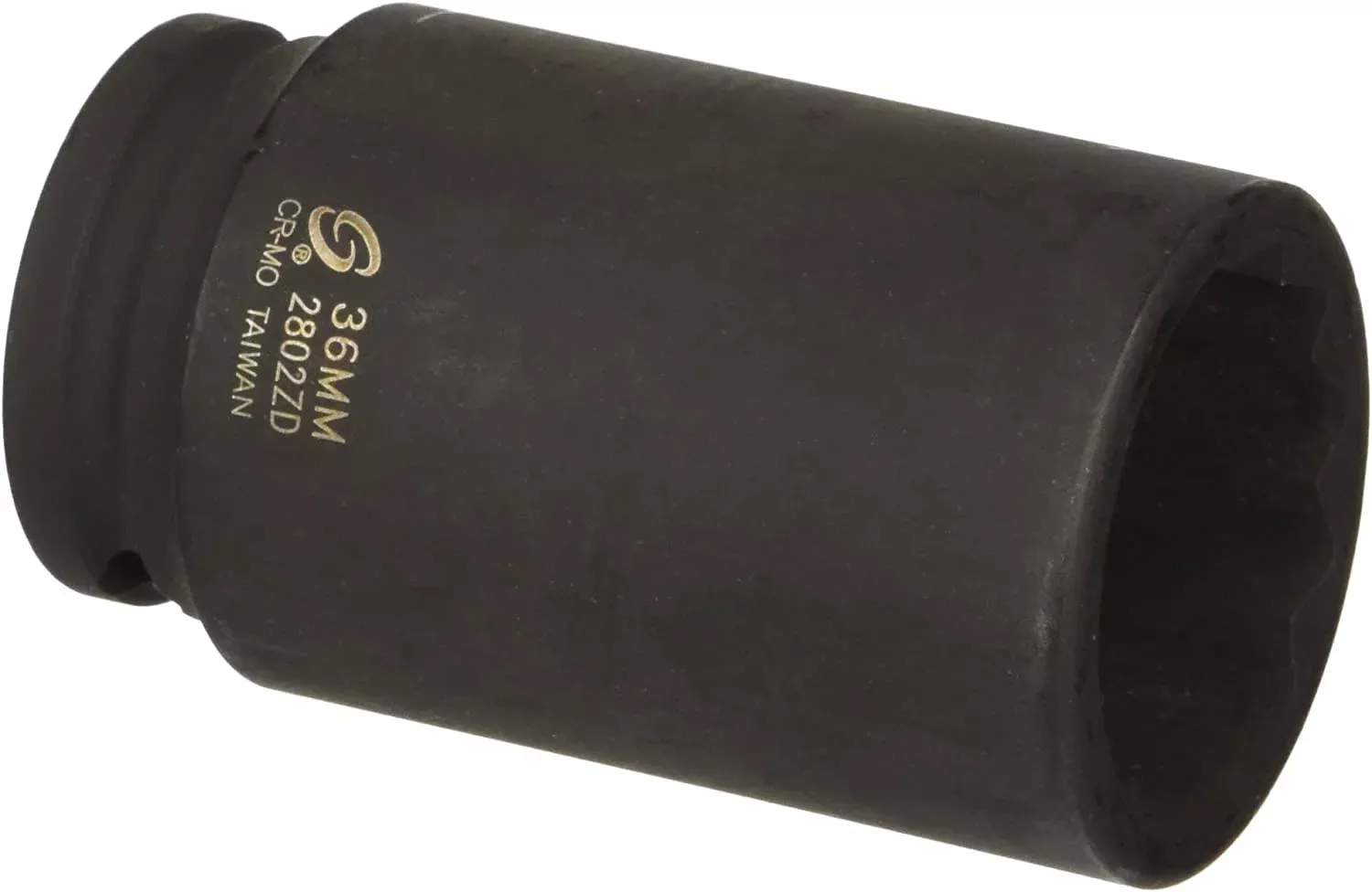 Sunex 2802ZD 1/2" Drive 36mm Deep Spindle Nut Impact Socket