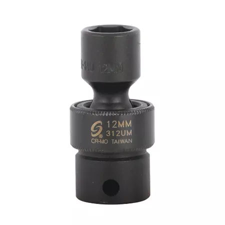 Sunex 312UMD 3/8" Drive 12mm Deep U-Joint Impact Socket
