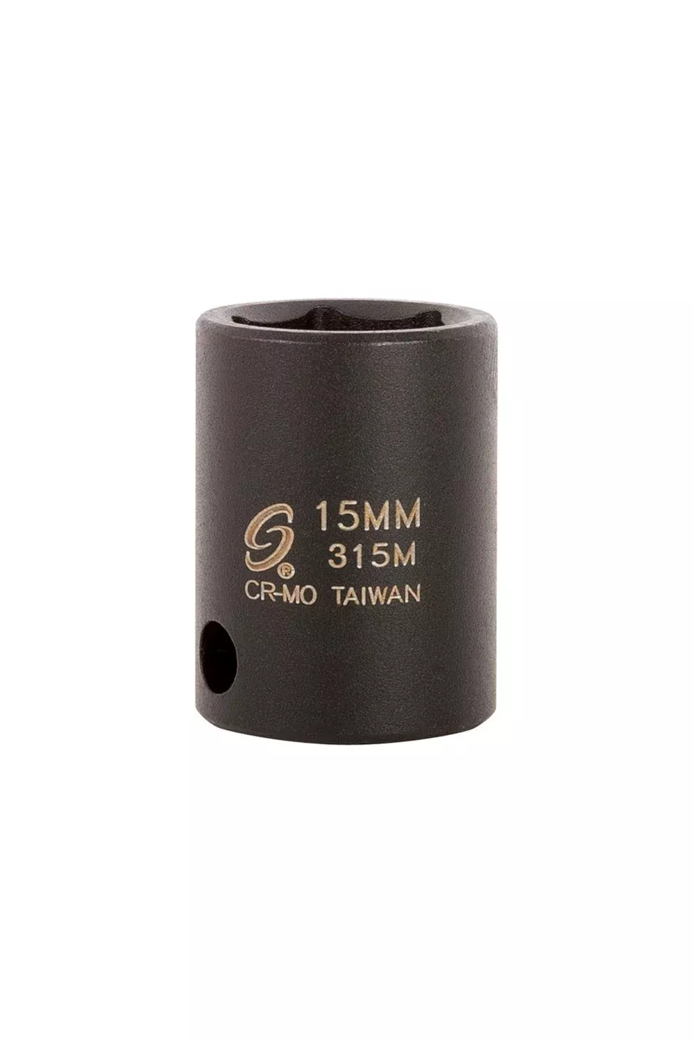Sunex 315M 3/8" Drive 15mm Standard Impact Socket