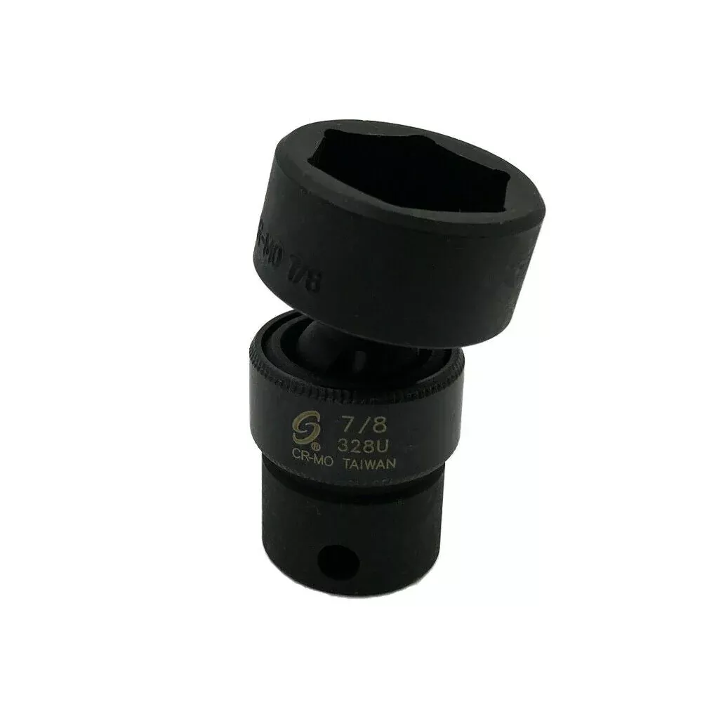 Sunex 328U 3/8" Drive 7/8" U-Joint Impact Socket