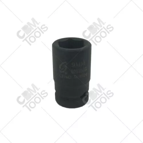Sunex 809MMG 1/4" Drive 9mm Magnetic Impact Socket