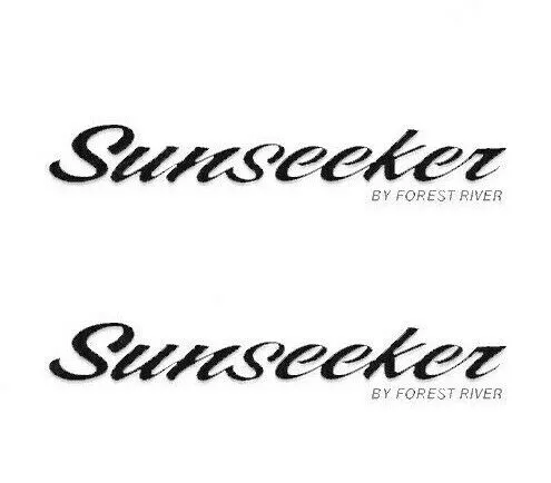“Sunseeker by Forest River ” RV Decals (Set of 2) – OEM New Oracle *